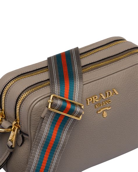 prada men's leather cross body bag